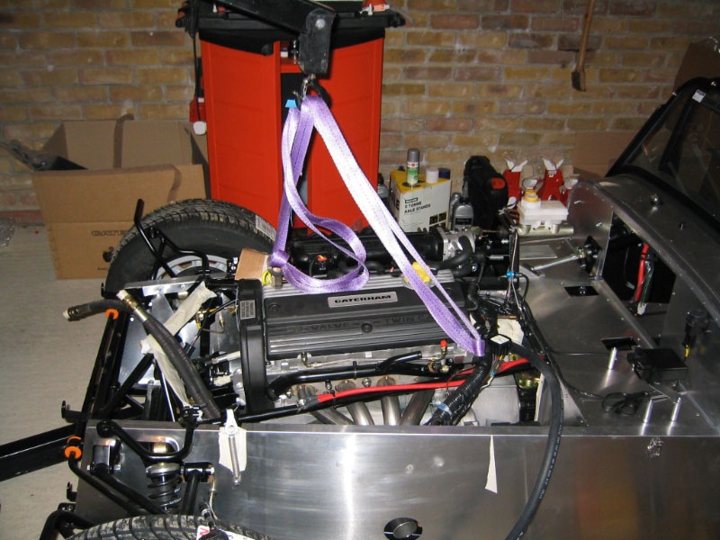 Caterham Academy 2004 build diary
